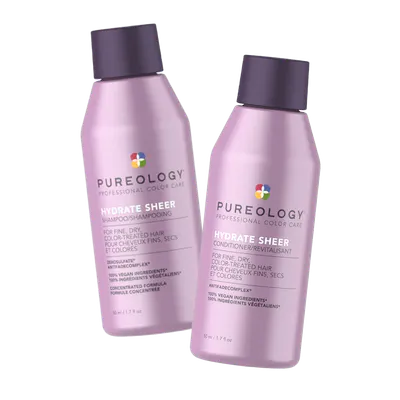 Pureology Hydrate Sheer Shampoo & Conditioner Deluxe Sample Duo