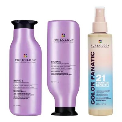 Pureology Hydrate Trio Bundle w/Color Fanatic Spray