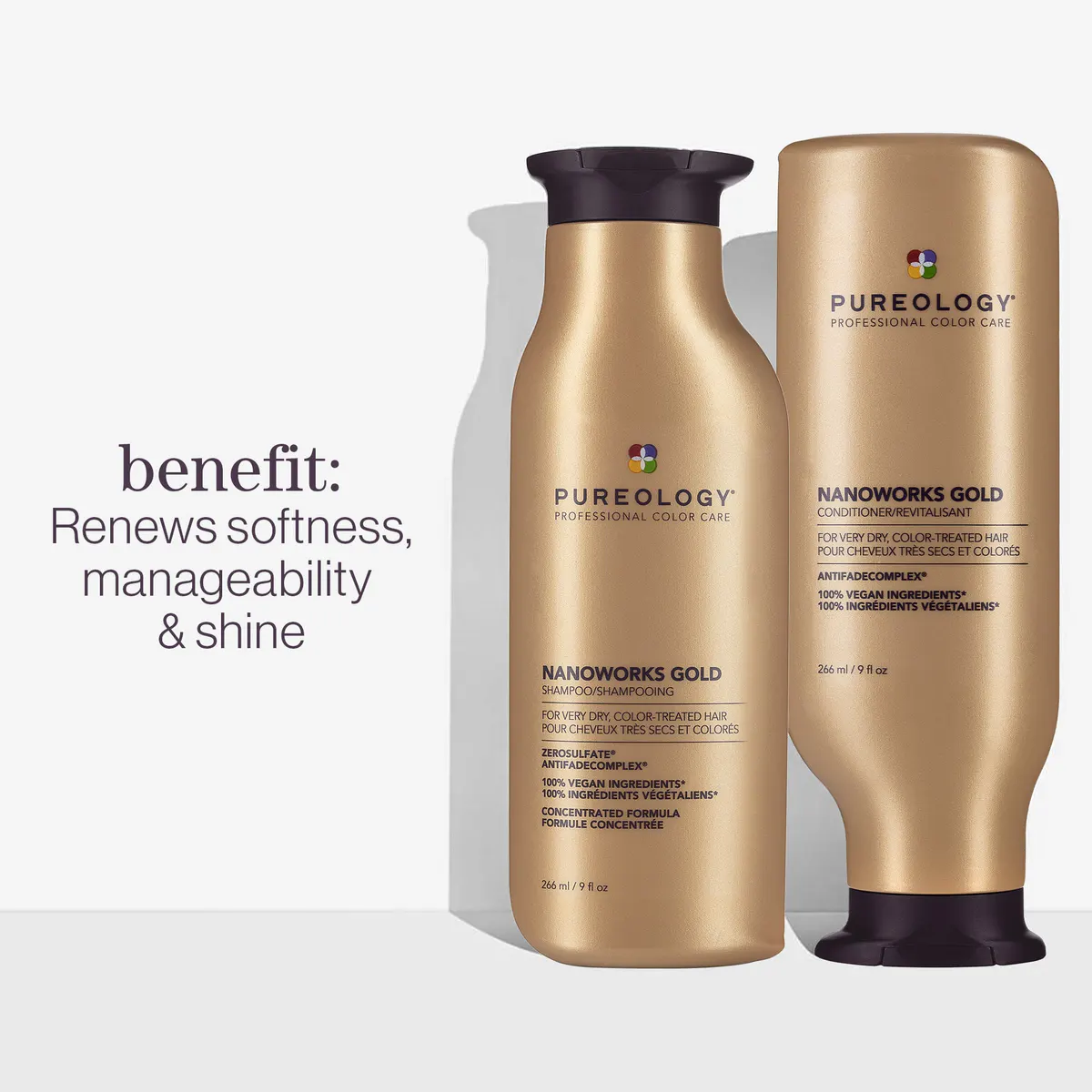 Pureology Nanoworks Gold Shampoo 266ml, view 5