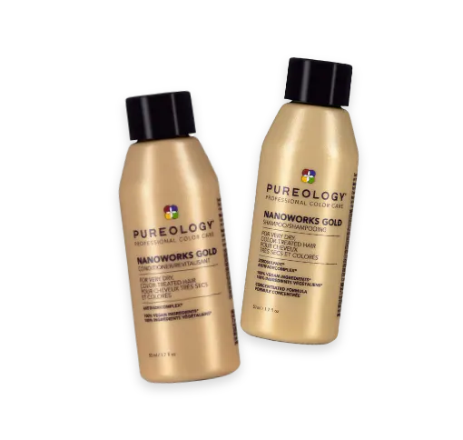 Pureology Nanoworks Gold Shampoo & Conditioner 50ml