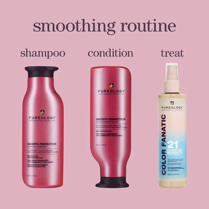 Pureology Smooth Perfection Daily Frizz Control Trio Bundle, view 6