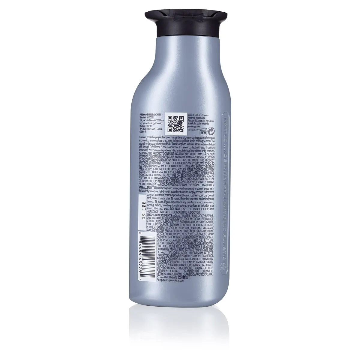 Pureology Strength Cure Blonde Purple Shampoo 266ml, view 9