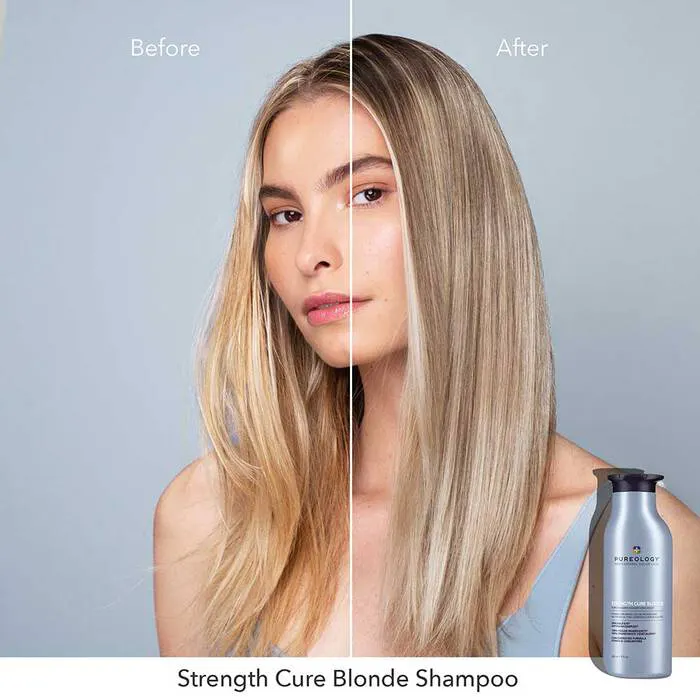 Pureology Strength Cure Blonde Purple Trio Bundle, view 2