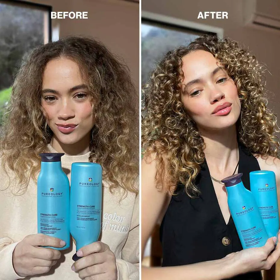 Pureology Strength Cure Shampoo and Conditioner 266ml Bundle, view 3