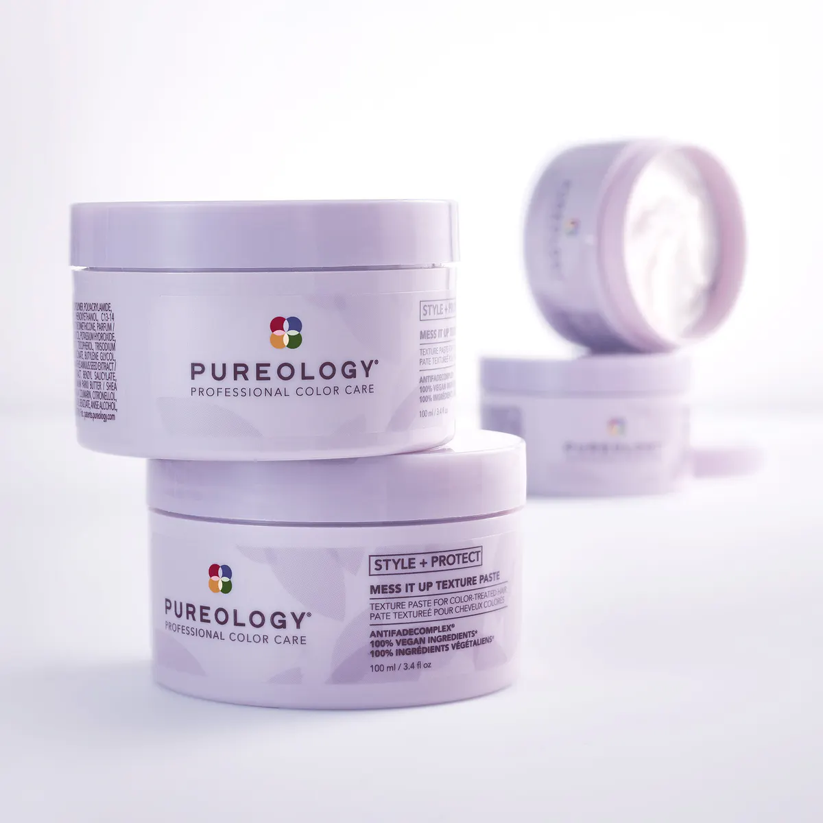 Pureology Style + Protect Mess It Up Texture Paste 100ml, view 6
