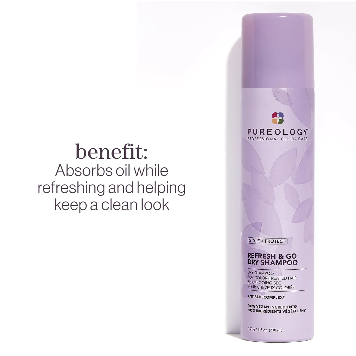 Pureology Style + Protect Refresh & Go Dry Shampoo 150g, view 8