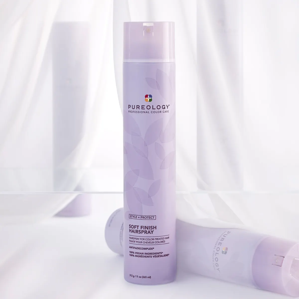 Pureology Style + Protect Soft Finish Hairspray 365ml, view 6