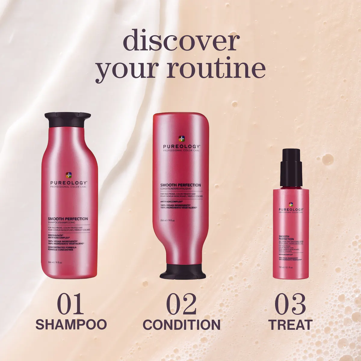 Pureology Smooth Perfection Shampoo 266ml, view 5