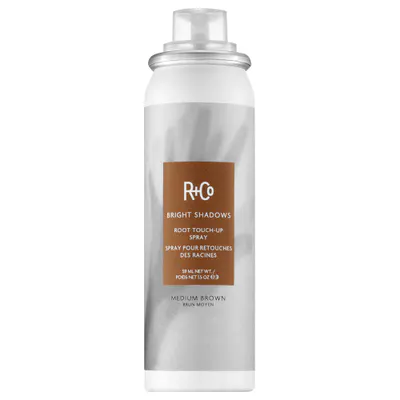 R+Co BRIGHT SHADOWS Root Touch-Up Spray - Medium Brown 59ml