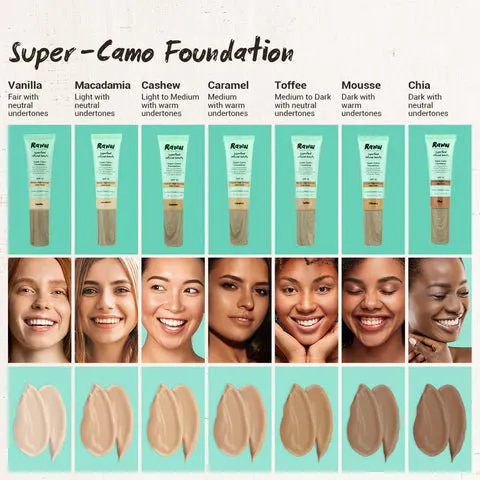 Raww Super-Camo Foundation 30ml, view 2