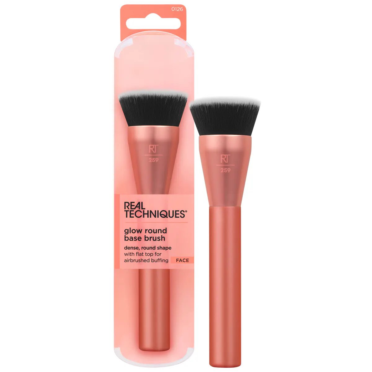 Real Techniques Glow Round Base Brush, view 4