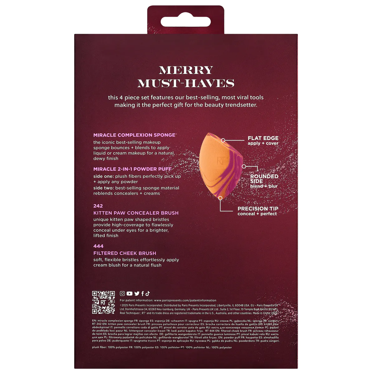 Real Techniques Merry Must Have Set, view 2