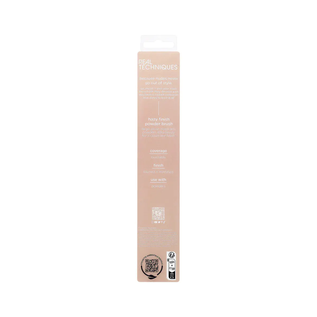 Real Techniques New Nudes Hazy Finish Powder Brush, view 4