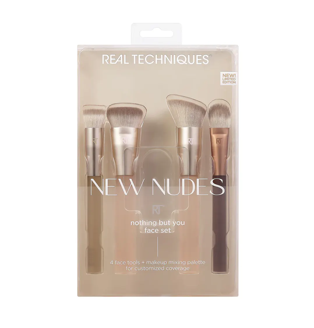 Real Techniques New Nudes Nothing But You Face Set, view 6