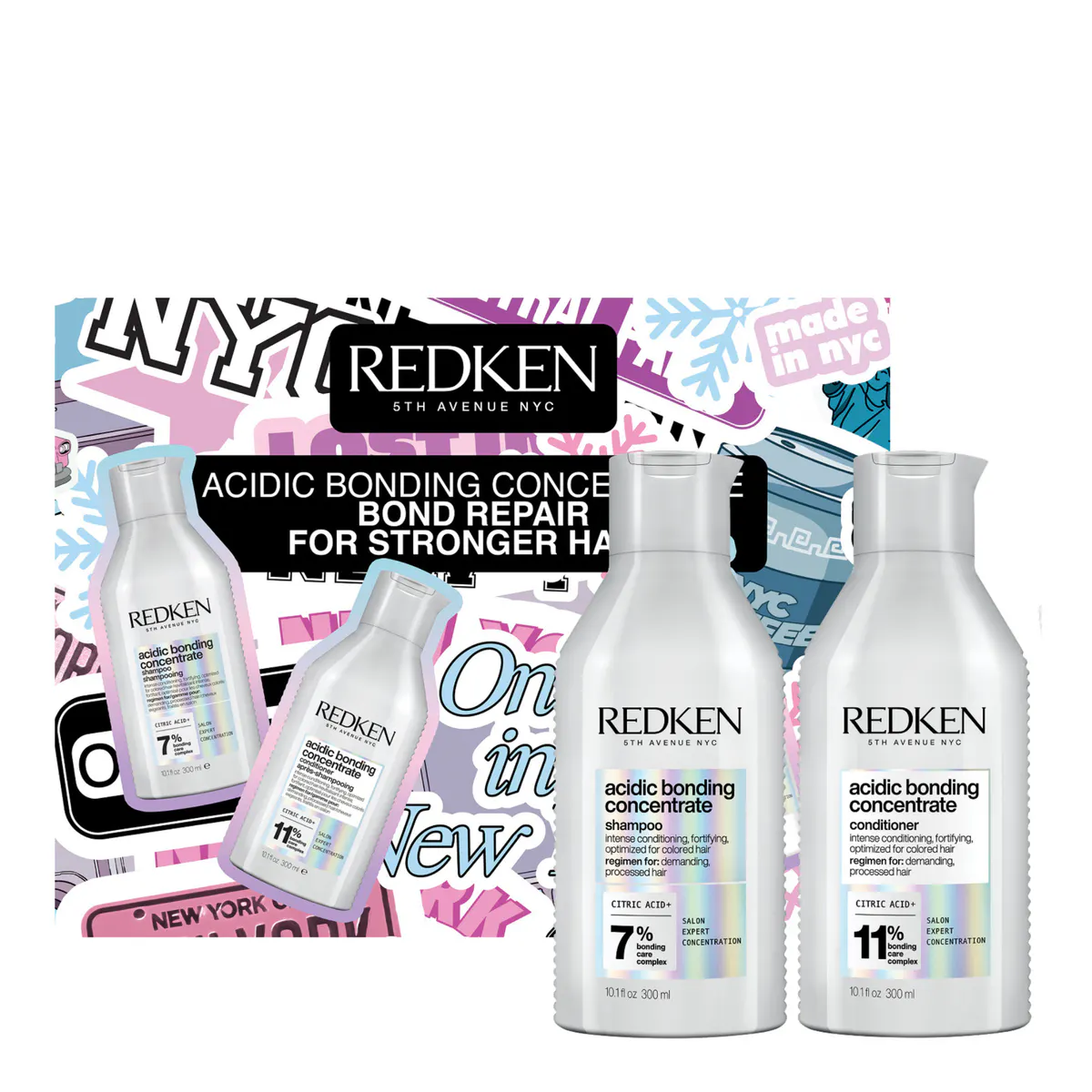 Redken Acidic Bonding Concentrate 300ml Duo Pack