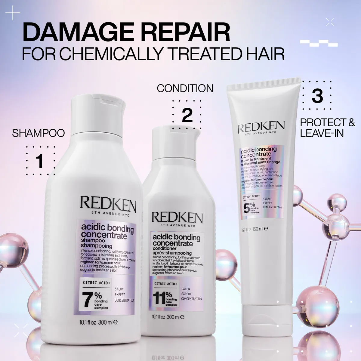 Redken Acidic Bonding Concentrate Leave-In Treatment 150ml, view 7