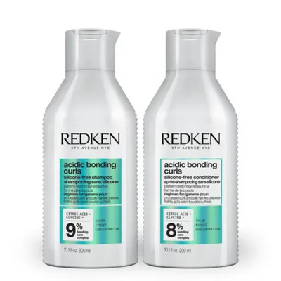 Redken Acidic Bonding Curls 300ml Duo Bundle