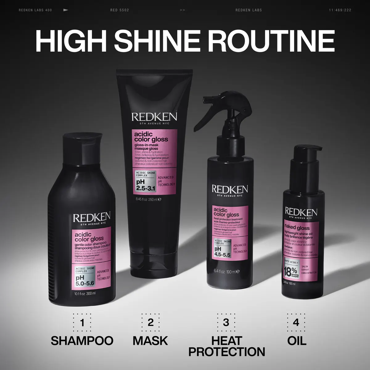 Redken Acidic Color Gloss 1 Minute Mask 250ml, view 5
