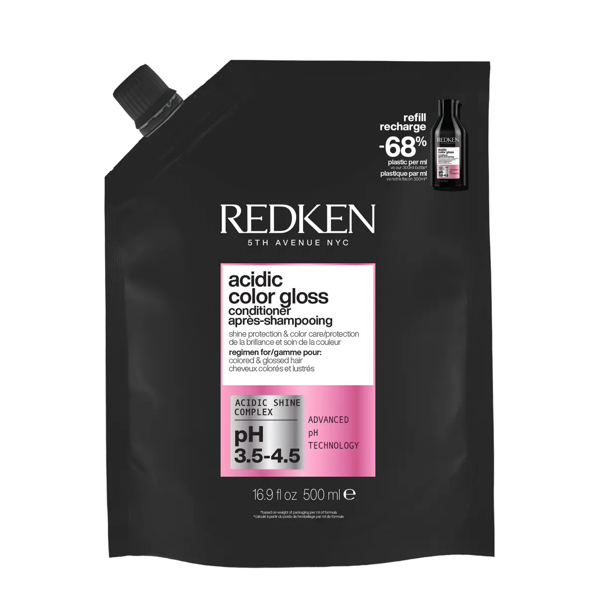 Redken Acidic Color Gloss Conditioner Refill 500ml