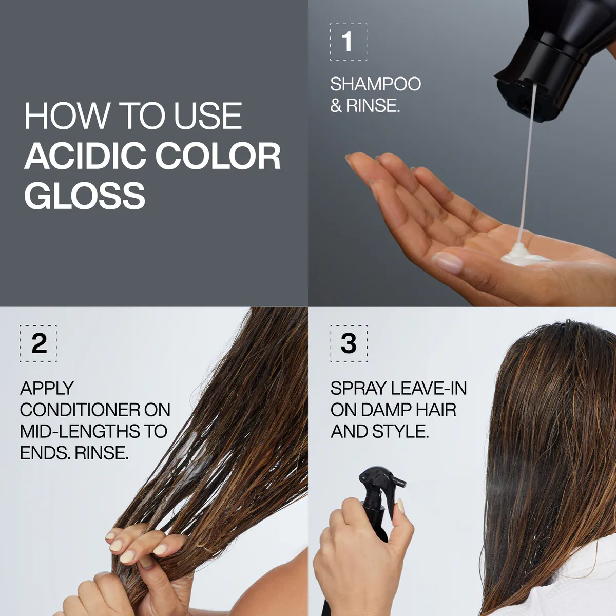 Redken Acidic Color Gloss Heat Protection Leave-In Treatment 190ml, view 5