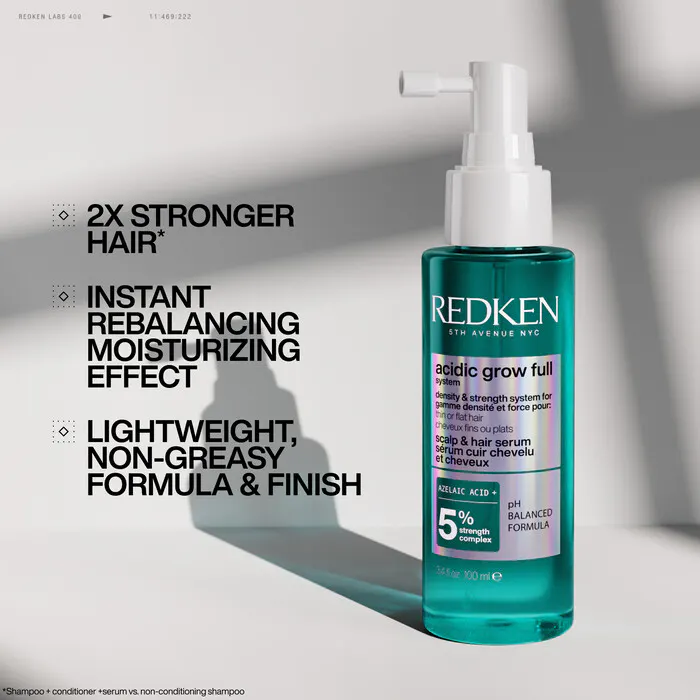 Redken Acidic Grow Full System Scalp & Hair Serum 100ml, view 3