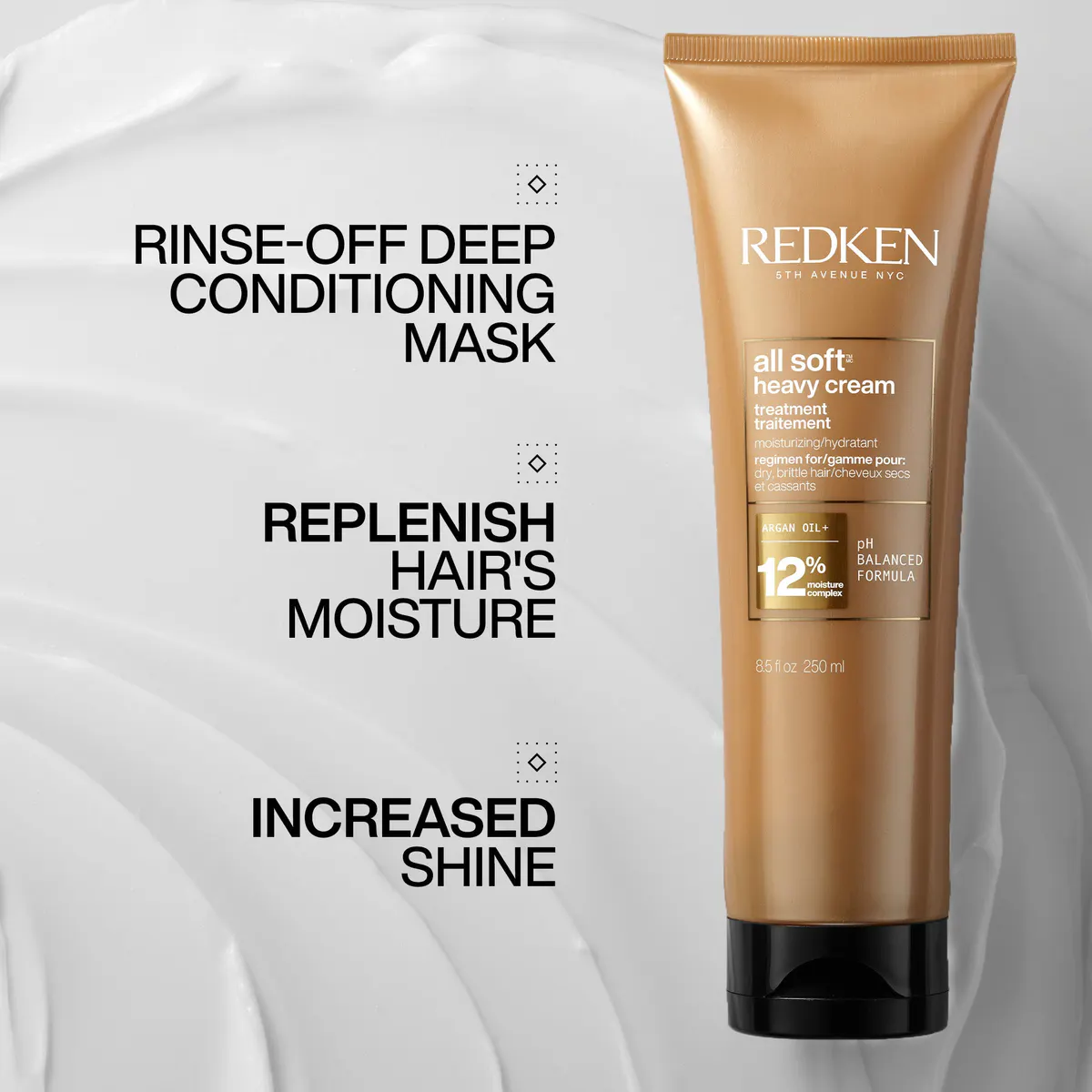 Redken All Soft Heavy Cream Super Treatment Mask 250ml, view 7