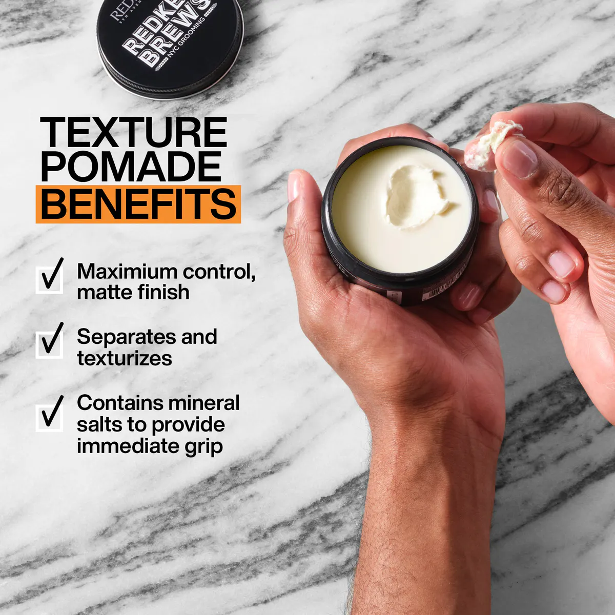 Redken Brews Outplay Texture Pomade 100ml, view 2