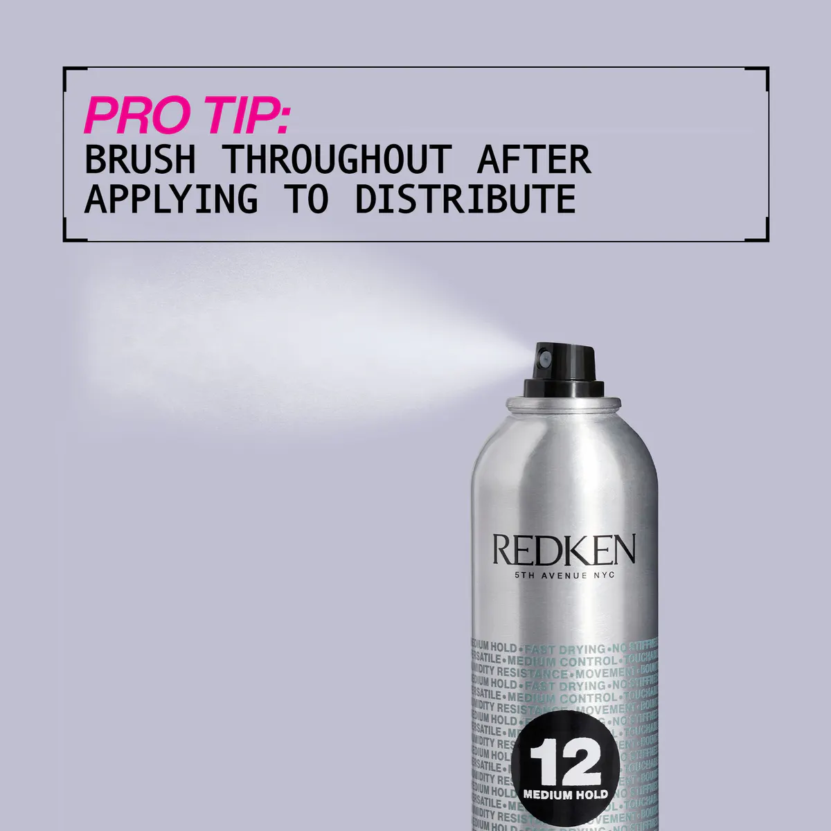 Redken Brushable Hairspray 290g, view 3