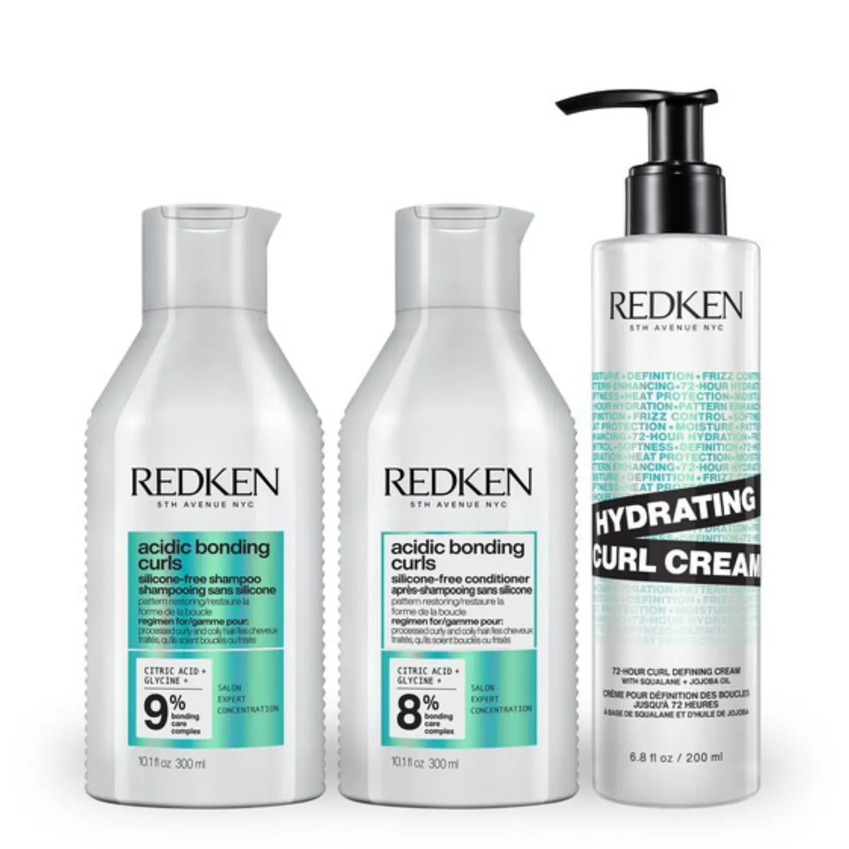 Redken Acidic Curl Defining Trio Bundle