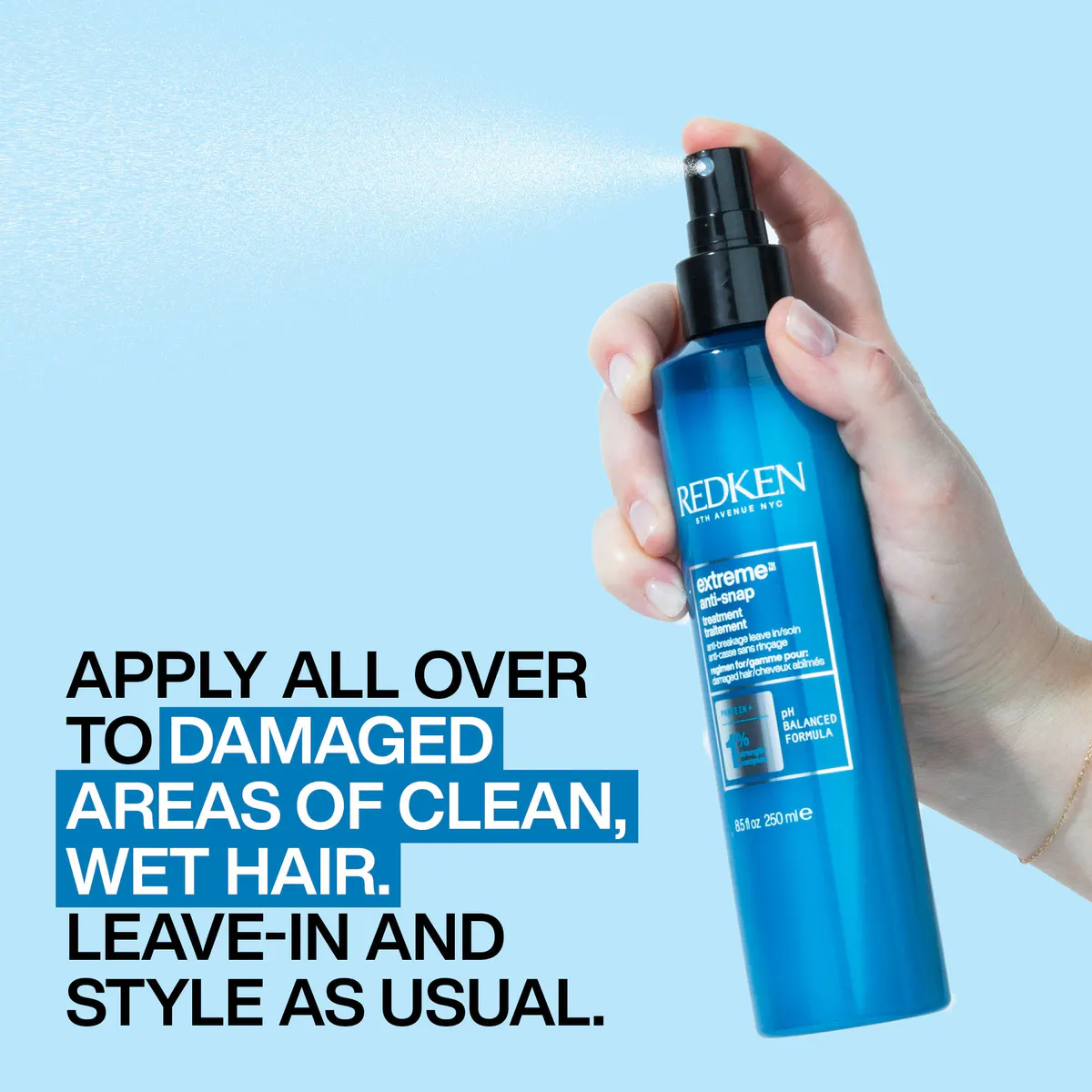 Redken Extreme Anti-snap Leave-In Treatment 250ml, view 5