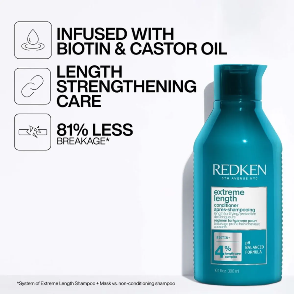 Redken Extreme Length Conditioner 500ml, view 6