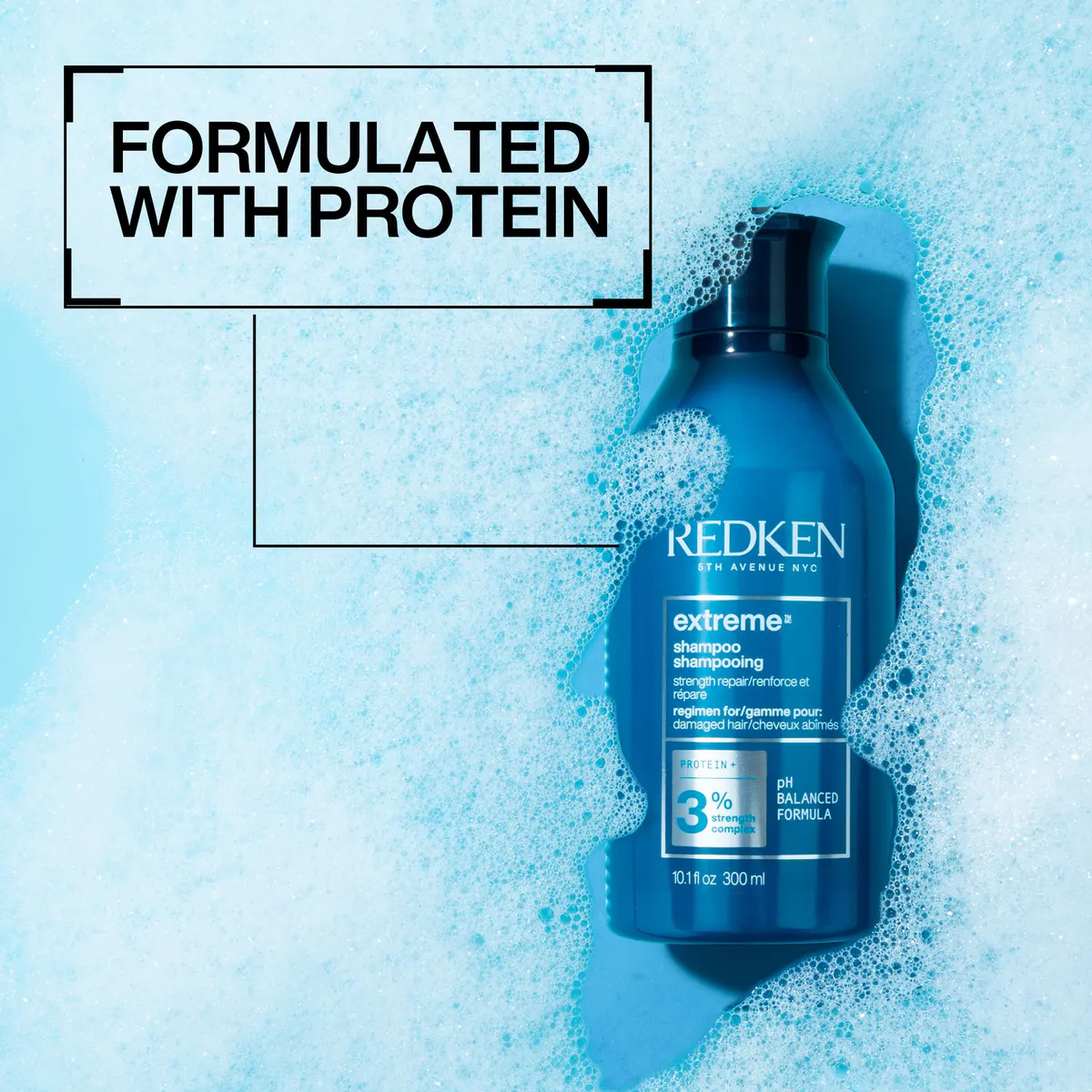 Redken Extreme Strengthening Shampoo and Conditioner 500ml Bundle, view 6