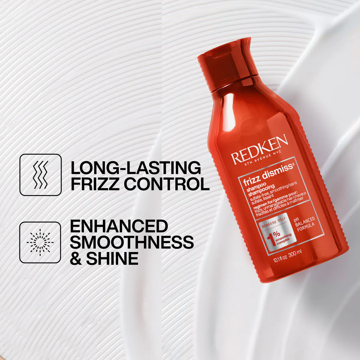 Redken Frizz Dismiss 300ml Duo Bundle, view 4