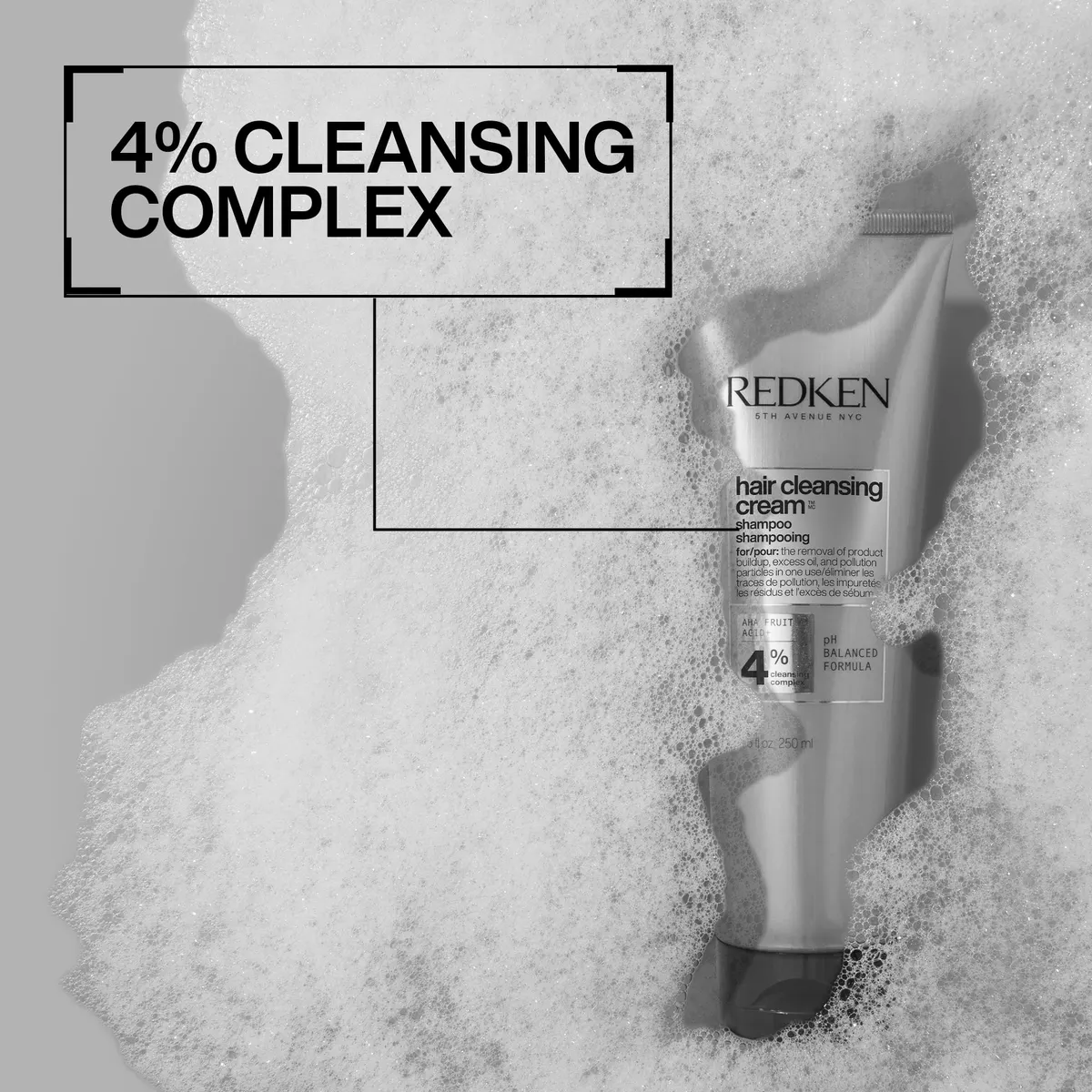 Redken Hair Cleansing Cream Clarifying Shampoo 250ml, view 2