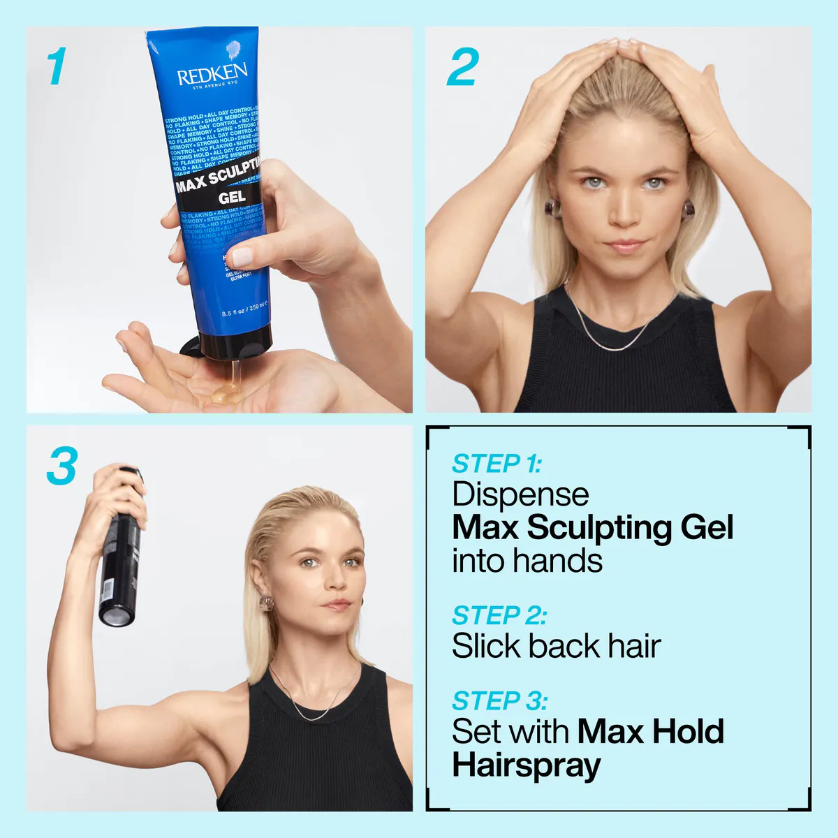 Redken Max Sculpt Gel 250ml, view 3