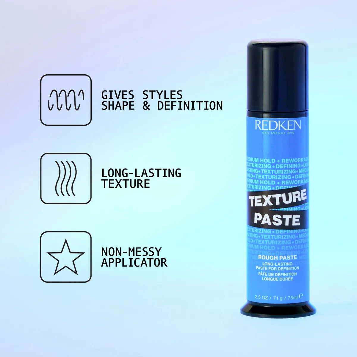 Redken Texture Paste 75ml, view 6