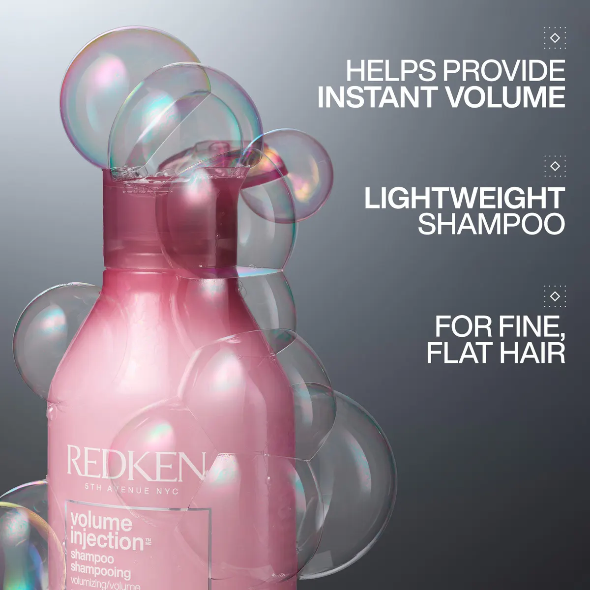 Redken Volume Injection Shampoo and Conditioner 500ml Bundle, view 3