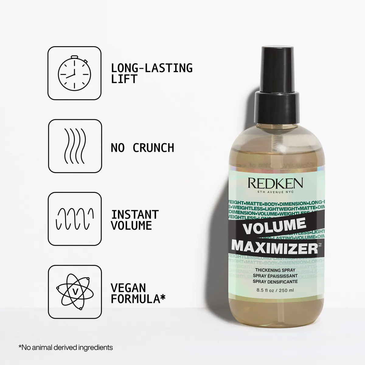 Redken Volume Maximizer Thickening Spray 250ml, view 4