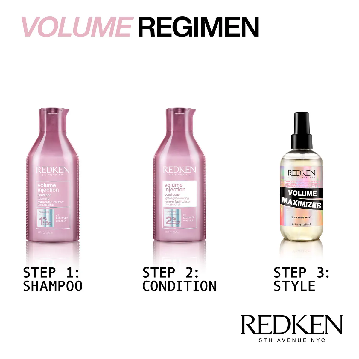 Redken Volume Maximizer Thickening Spray 250ml, view 6