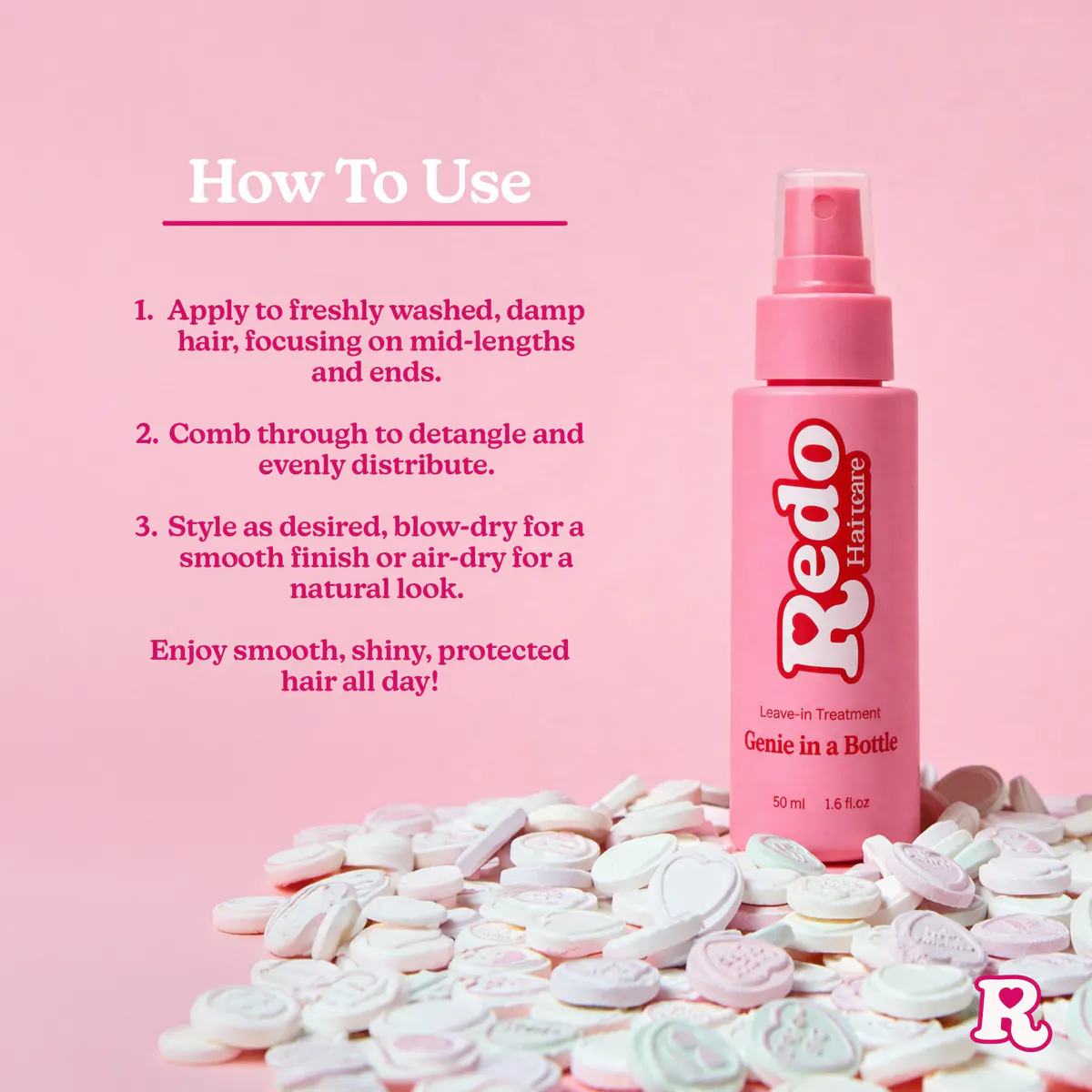 Redo Haircare Genie in a Bottle Miracle Spray 50ml Travel Size, view 6