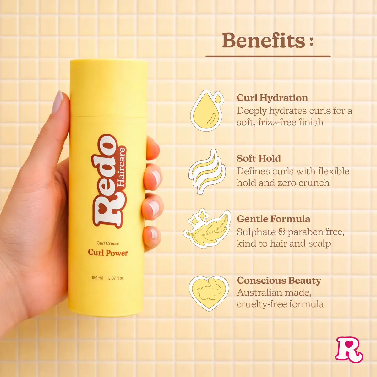 Redo Haircare Curl Power Curl Cream 150ml, view 3