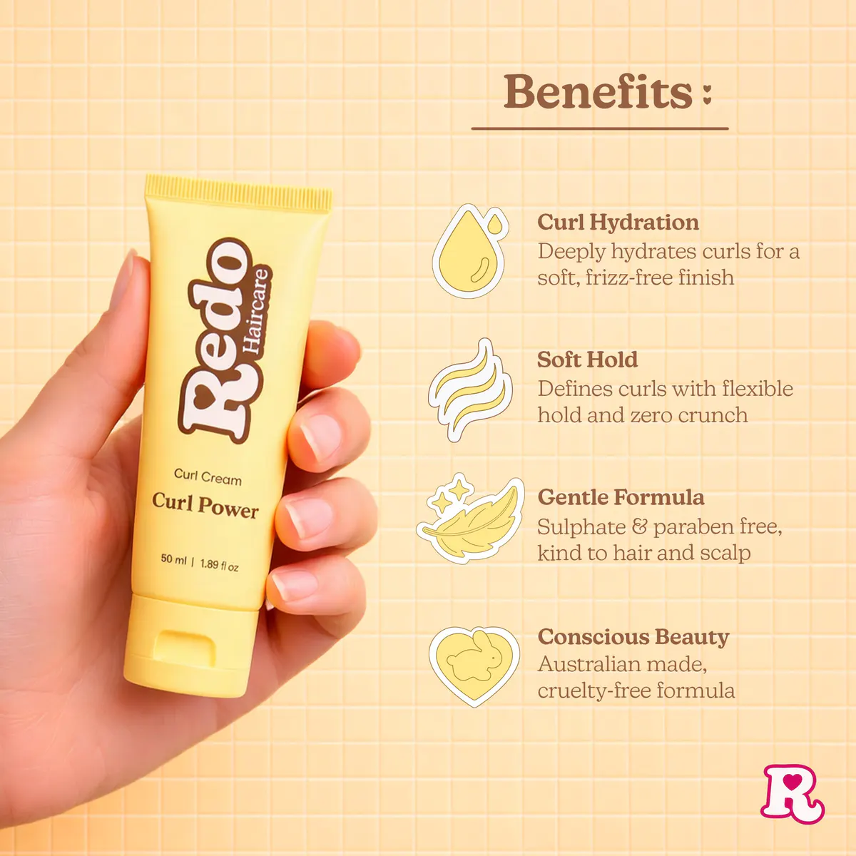 Redo Haircare Curl Power Curl Cream 50ml, view 3