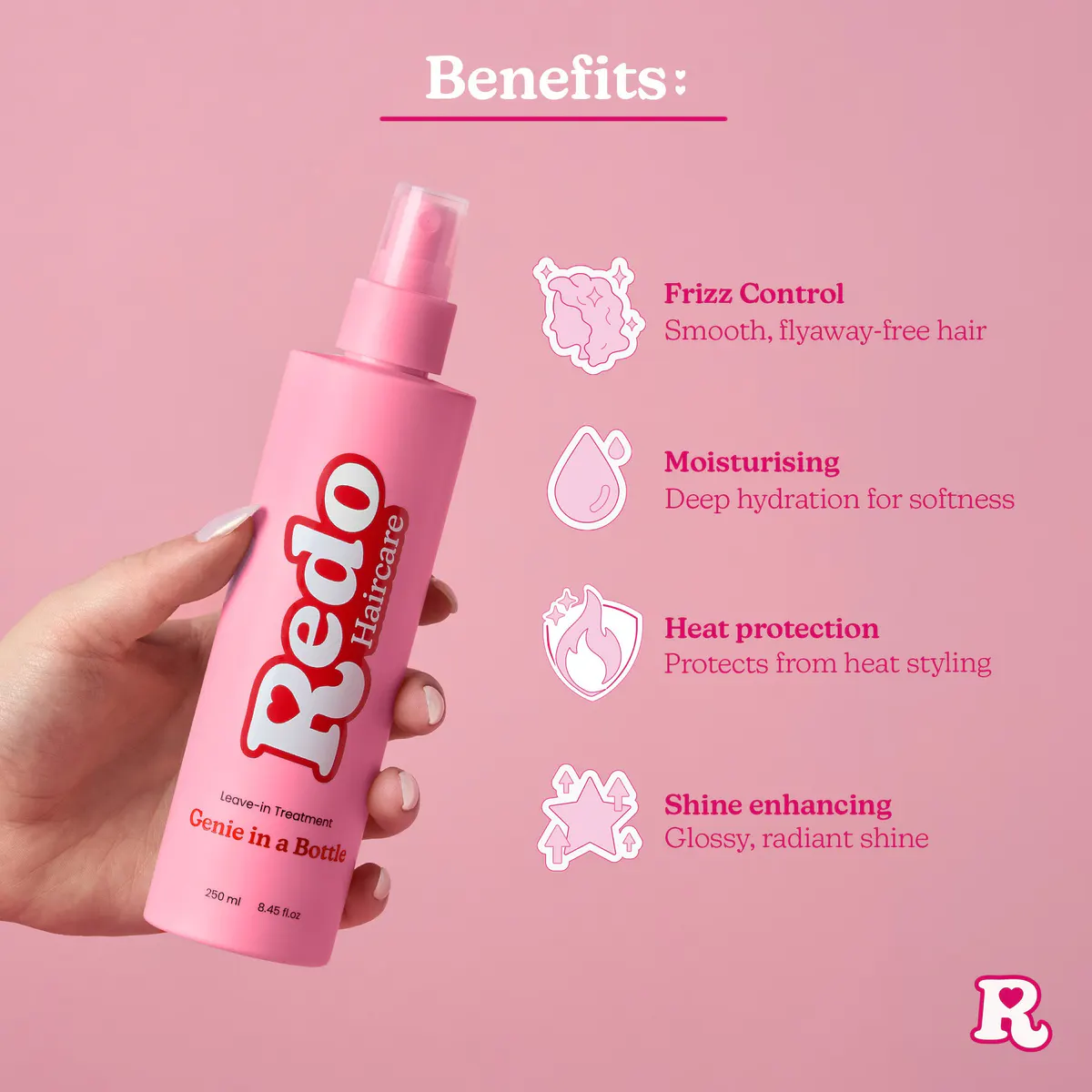 Redo Haircare Genie in a Bottle Miracle Spray 250ml Duo Bundle, view 4