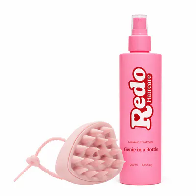 Redo Haircare Genie in a Bottle Miracle Spray 250ml + Scalp Brush Bundle