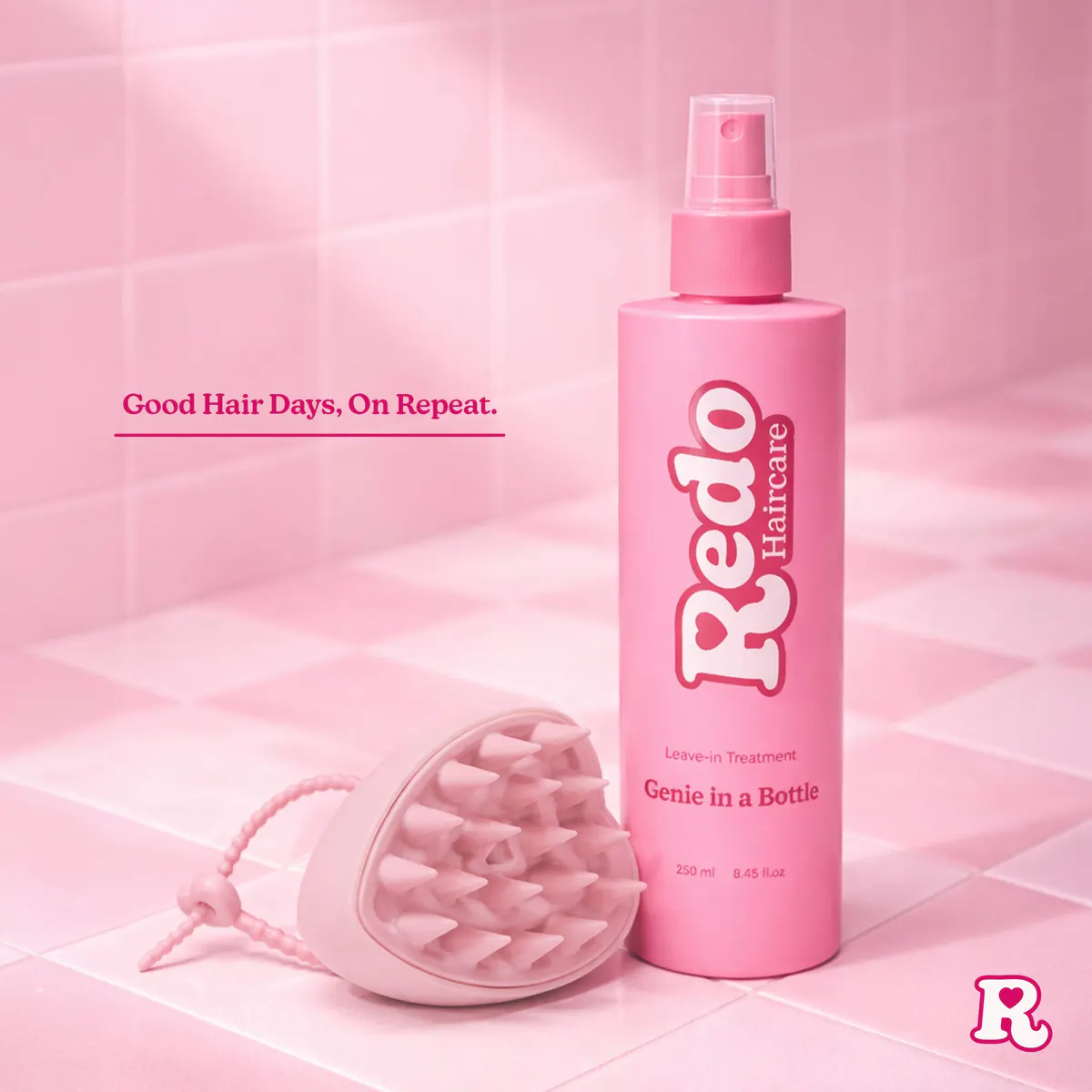 Redo Haircare Genie in a Bottle Miracle Spray 250ml + Scalp Brush Bundle, view 2