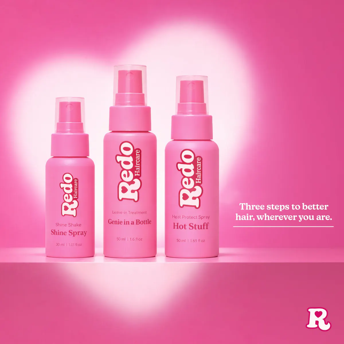 Redo Haircare Protect, Style & Shine Mini Trio Bundle, view 2
