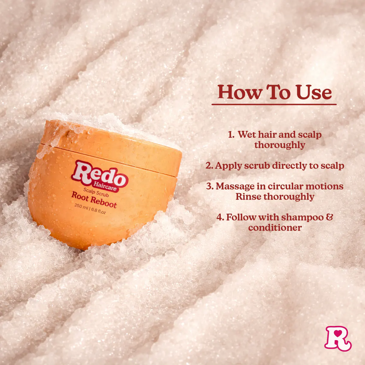 Redo Haircare Root Reboot Scalp Scrub 250ml, view 6