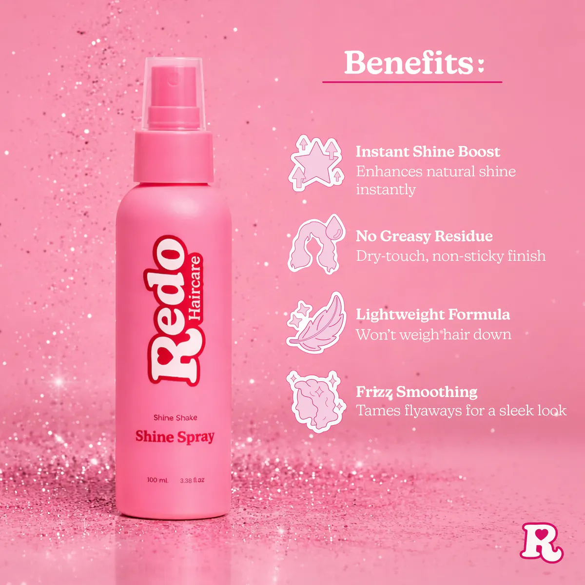 Redo Haircare Shine Shake Spray 100ml, view 3