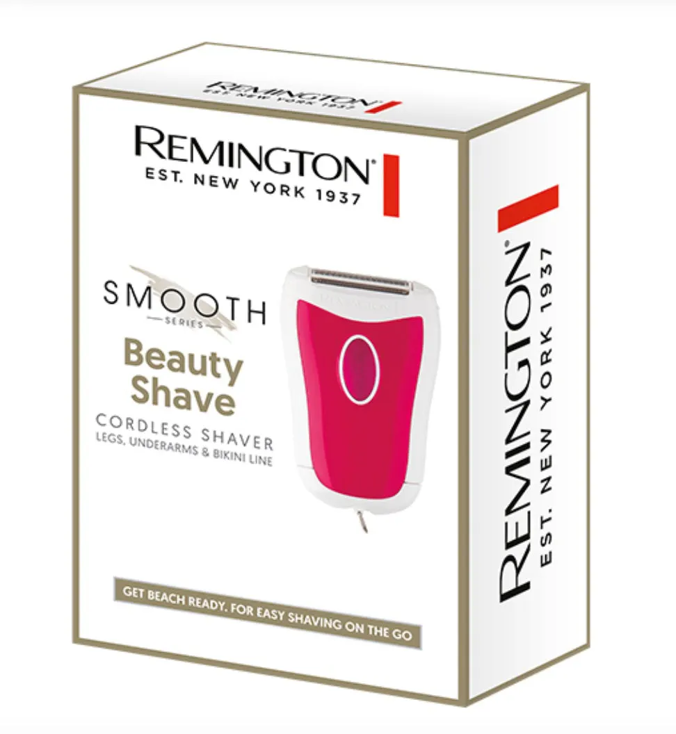 Remington Beauty Shave Cordless Shaver - Fuchsia, view 2