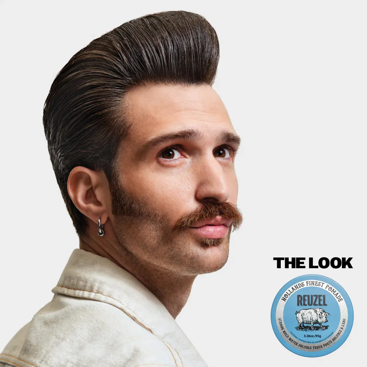 Reuzel Blue High Shine Strong Hold Pomade 95g, view 2